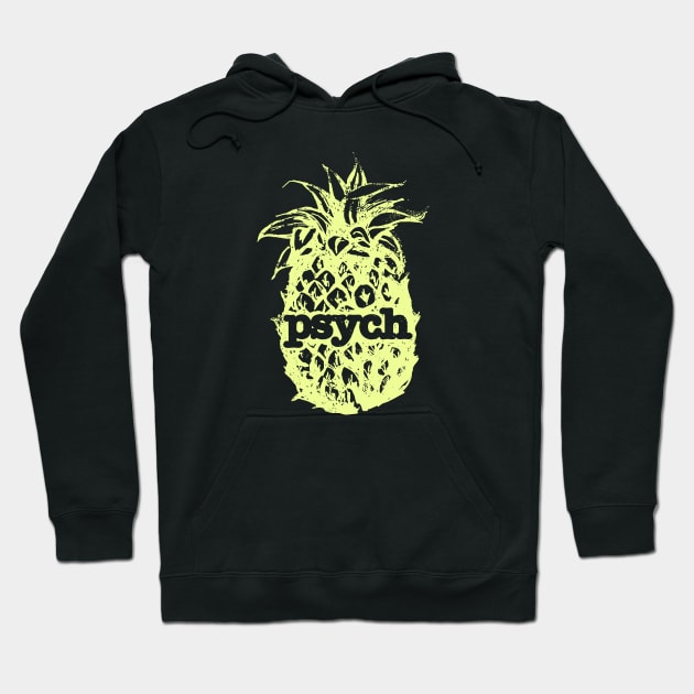 Psych Vintage Yellow Pineapple. Hoodie by Fauzi ini senggol dong